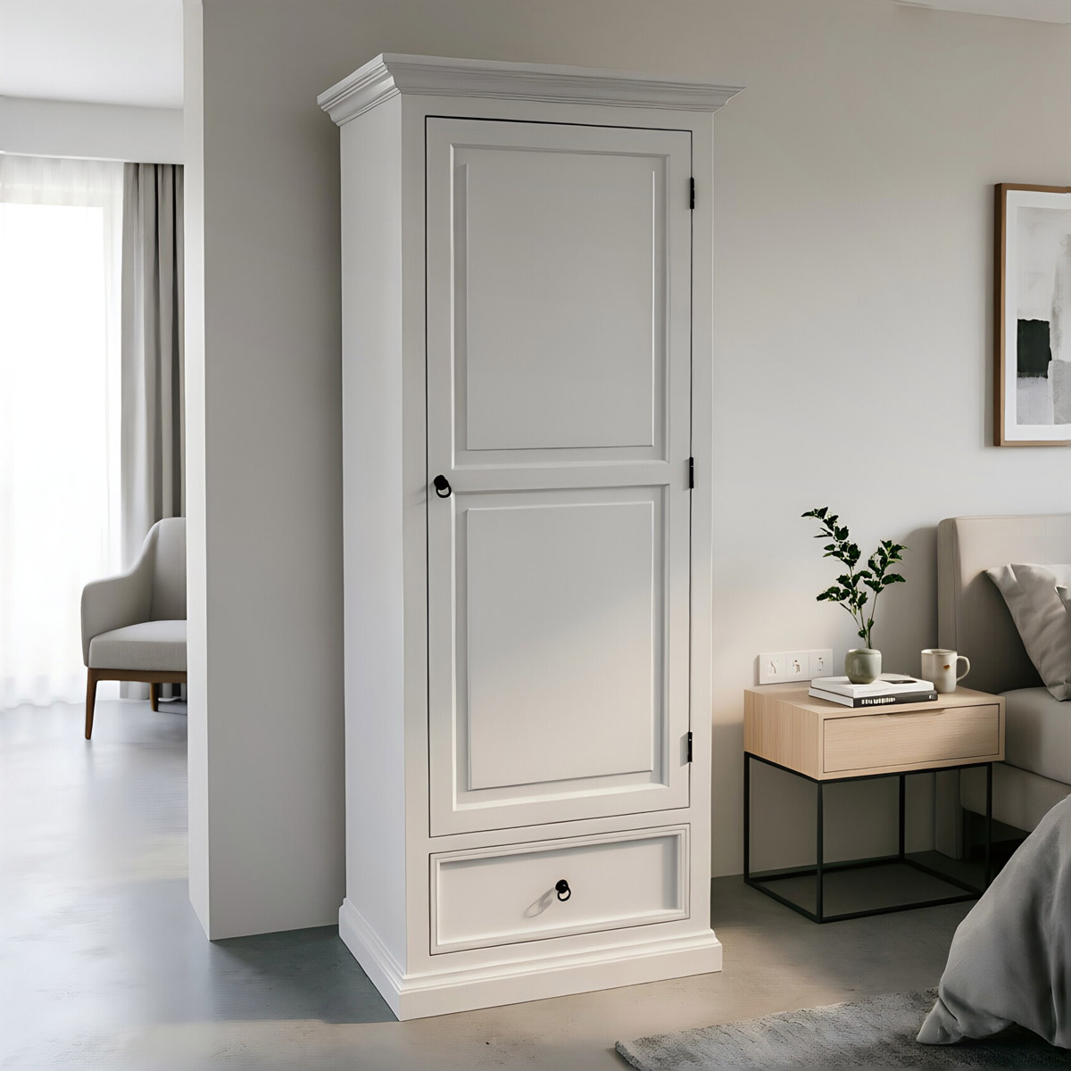 white furniture